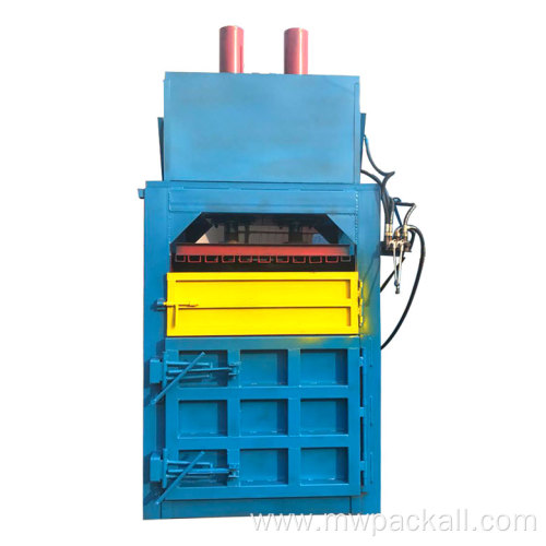 Hydraulic vertical cotton baler machine baling machine